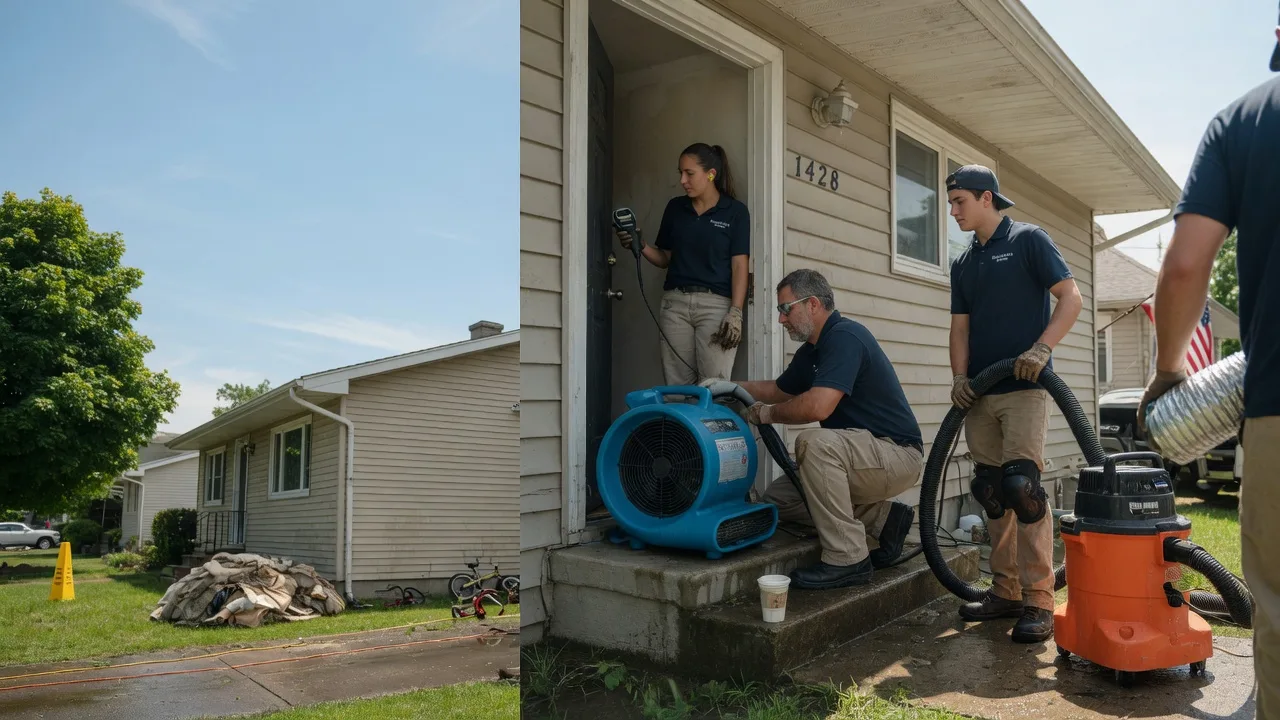 Water Damage Restoration in Andrews Air Force Base, MD near me